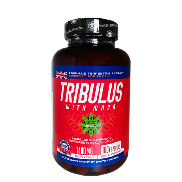 CVETITA HERBAL Tribulus with Maca / 100 caps.